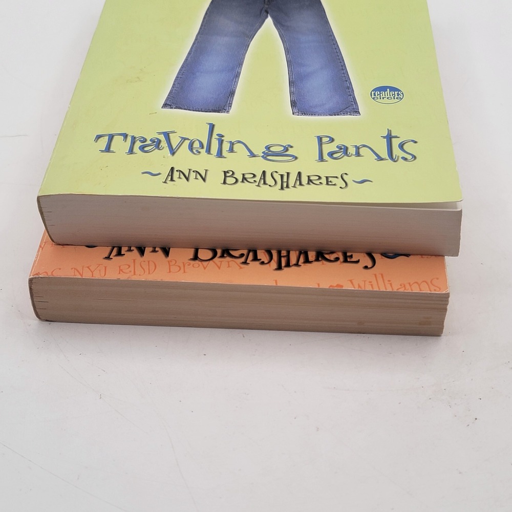 Ann Brashares Sisterhood Traveling Pants & Girls in Pants Paperback Set EX - Picture 4 of 9